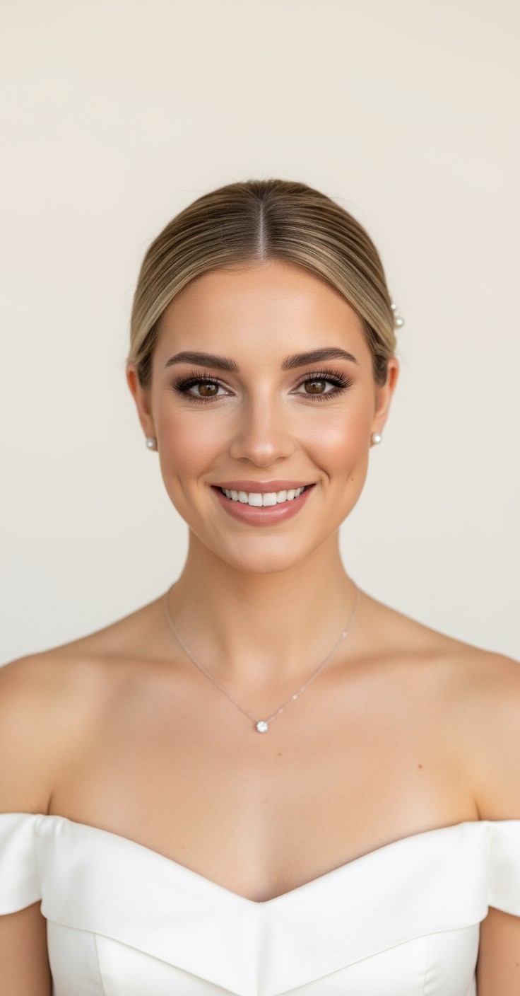 After Classic Bridal Updo